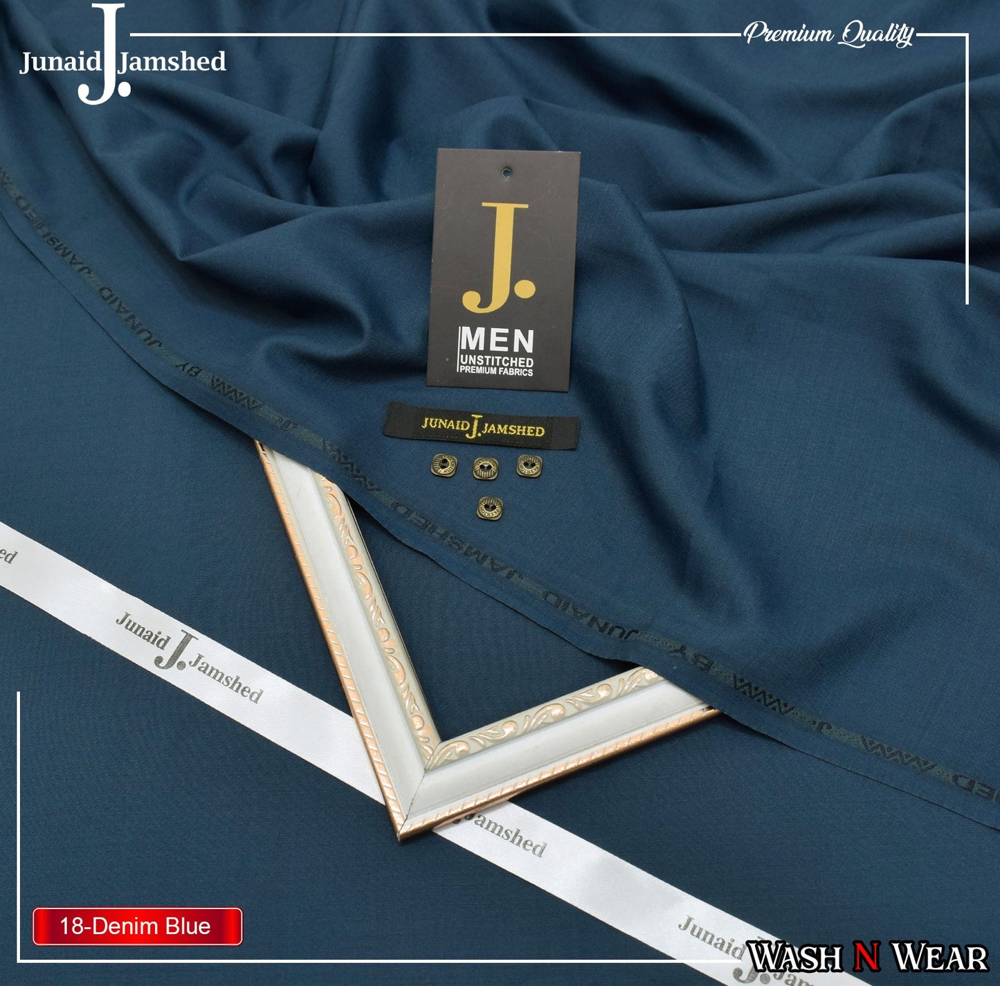 Premium Quality Men Wash N Wear Fabric J.532